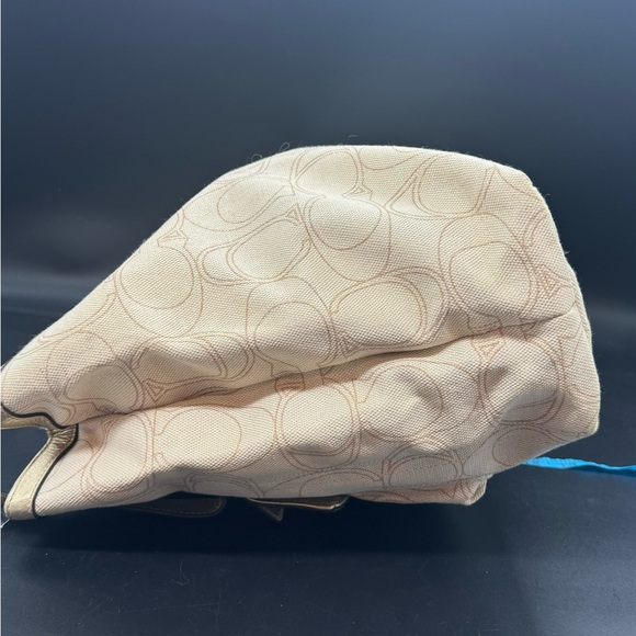 Coach Penelope Signature Linen Shoulder Bag F19266 - Picture 6 of 15